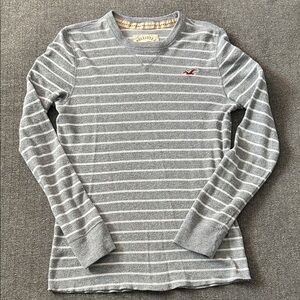 Hollister Striped Long Sleeve Mens